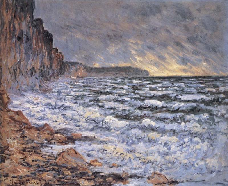 Claude Monet By the Sea at Fecamp Germany oil painting art